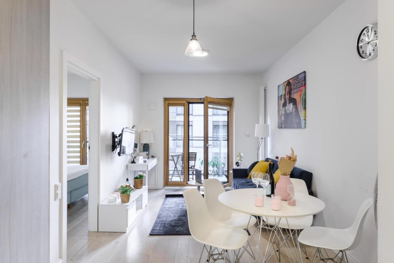 Luxury Apartment On Grzybowska Street Warschau Buitenkant foto